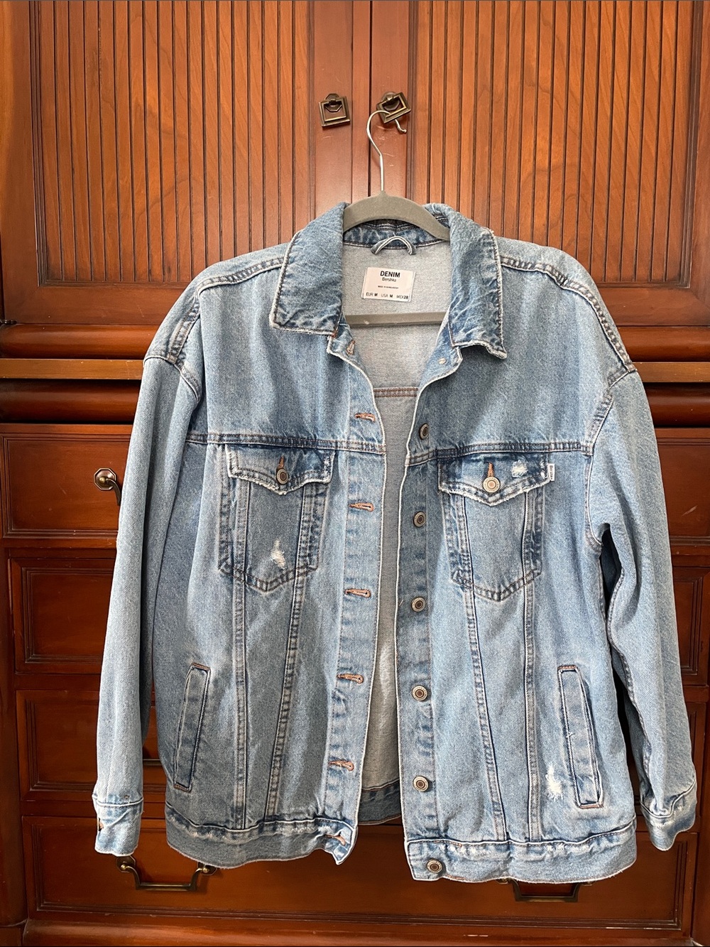 Bershka Oversized denim jacket